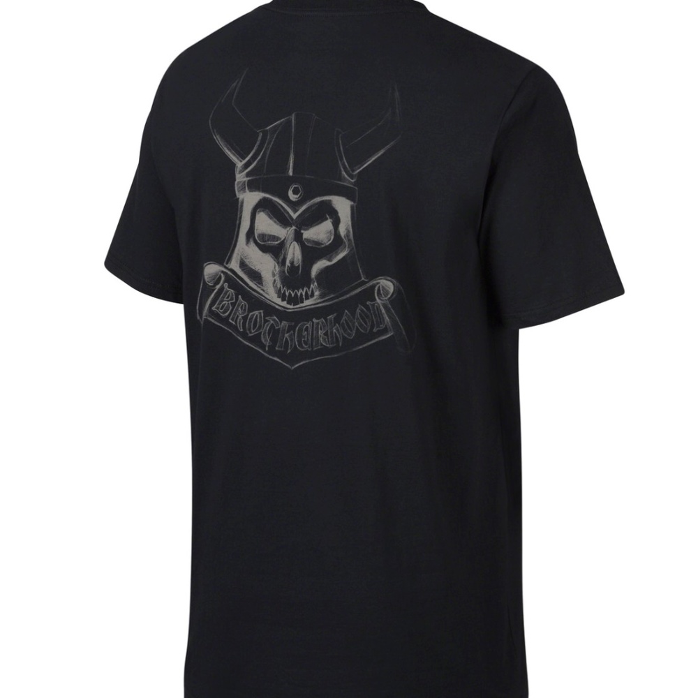 Oakley Men's Brotherhood Skull T-Shirt Black Sz S